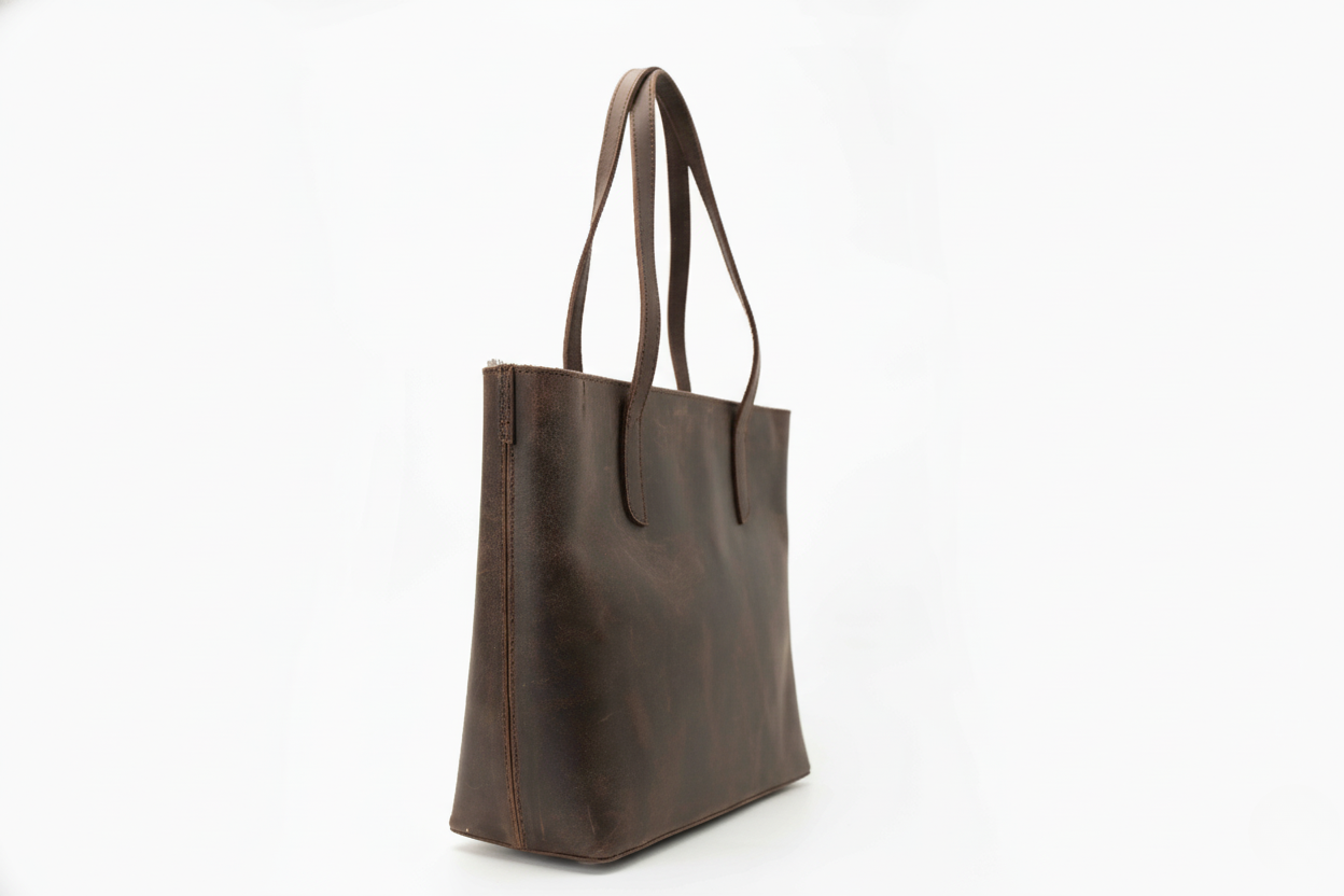 The Essential Leatherise Carryall Tote Bag