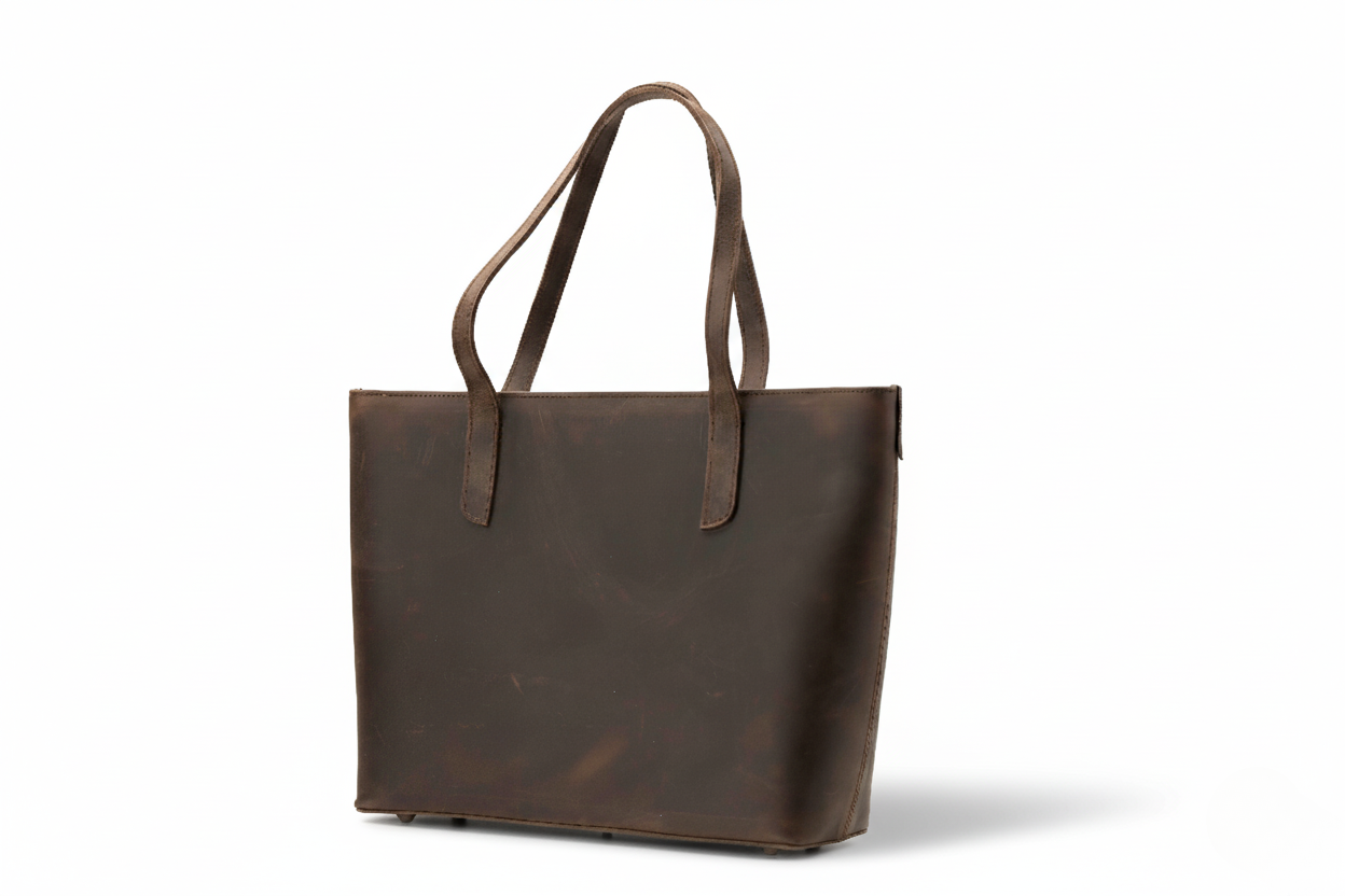 The Essential Leatherise Carryall Tote Bag