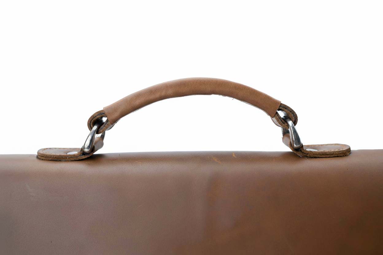 Heritage Leather Messenger Briefcase