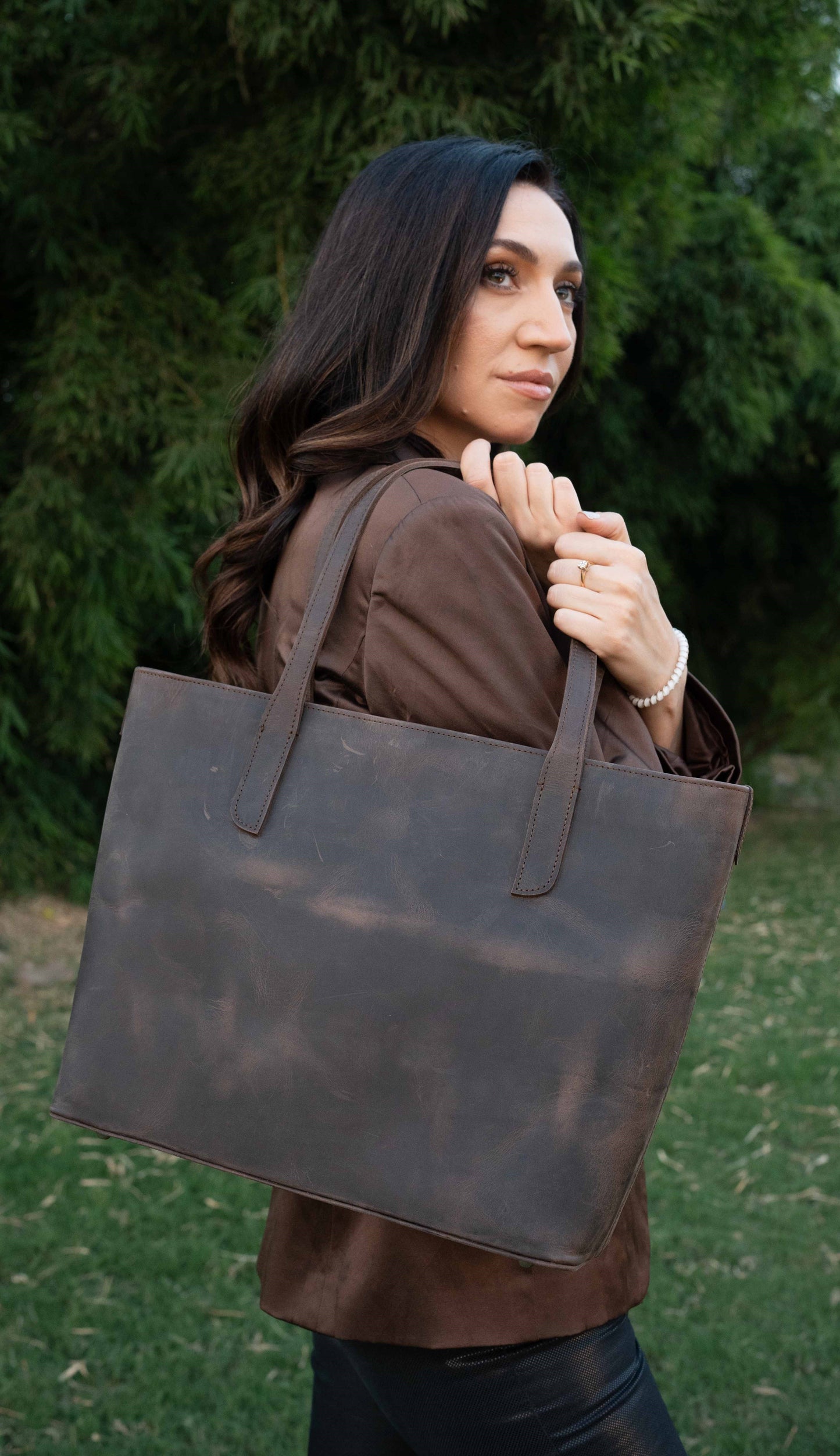 The Essential Leatherise Carryall Tote Bag